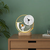 Light Luxury Style Desk Clock Desktop
