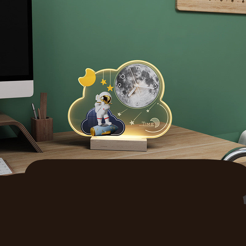 Light Luxury Style Desk Clock Desktop