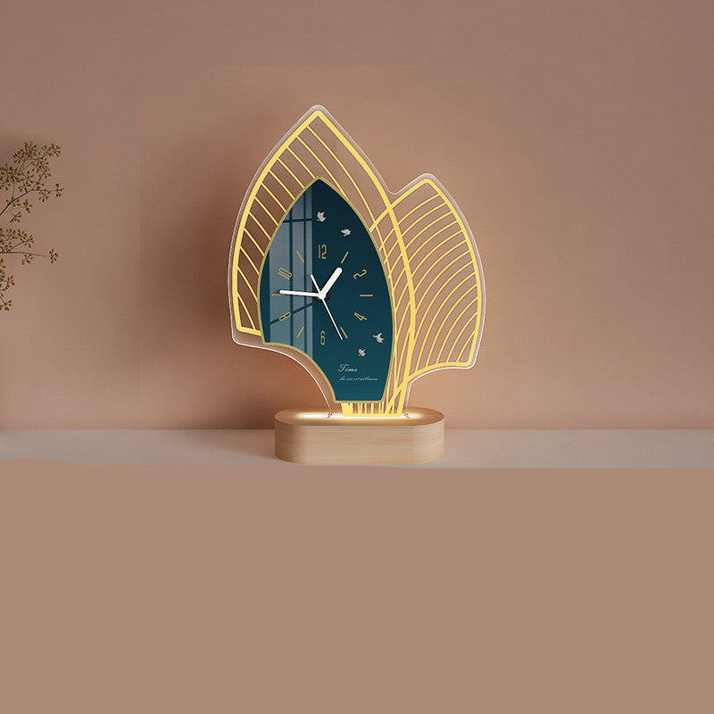Light Luxury Style Desk Clock Desktop